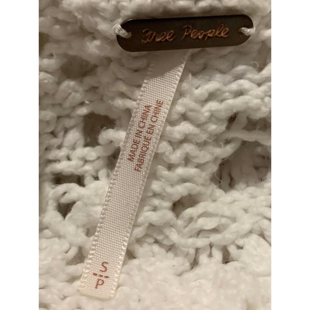 Free People Chloe Cardi / Evening Cream sz small - Picture 10 of 10